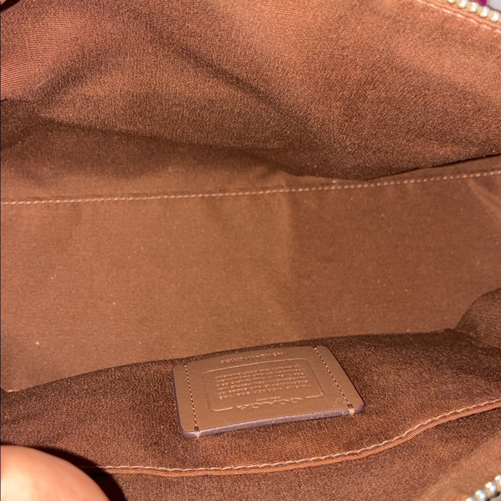 Coach Brown Leather Satchel - Picture 13 of 16